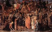 GOZZOLI, Benozzo Descent from the Cross sg Spain oil painting artist